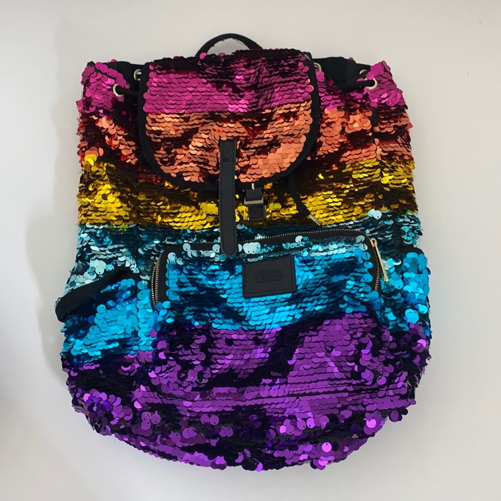 RAINBOW 🌈 Victoria’s Secret PINK backpack